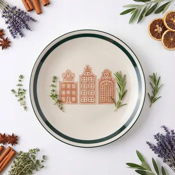 Talíř Mělký jídelní talíř Sokomedica STARE MIASTO 26,5 cm