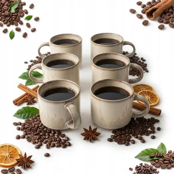 Sklenice na kávu a čaj Sokomedica 400 ml 6 ks