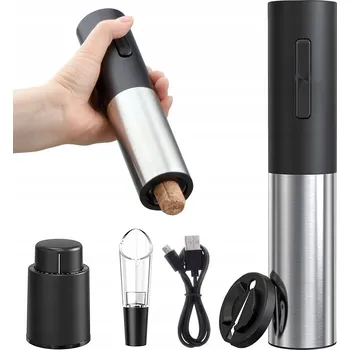 Otvírák ELEKTRICKÝ VÝVRTKA OTVÍRÁK NA VÍNO SADA AKU