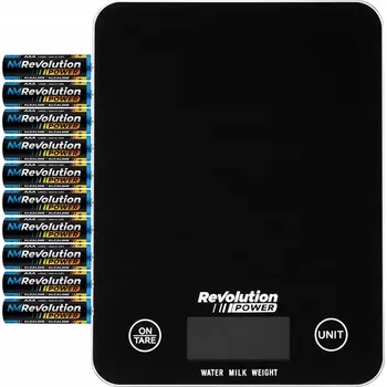 Kuchyňská váha KUCHYŇSKÁ ELEKTRONICKÁ VÁHA PŘESNÁ 1G/5000G S DISPLEJEM + BATERIE AAA