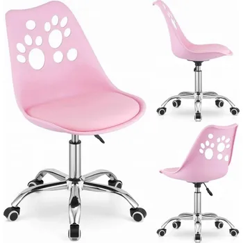 Kancelářská židle Ecarla KO16 růžová