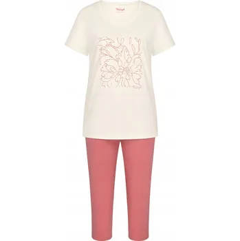Dámské pyžamo Triumph dámské pyžamo 3/4 Sets PK Capri X 02, velikost 46