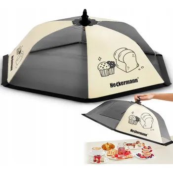 Moskytiéra OCHRANA NA JÍDLO OVOCE POTRAVINY MOSKYTIÉRA SÍŤKA KLOBUK PROTI HMYZU 70 cm