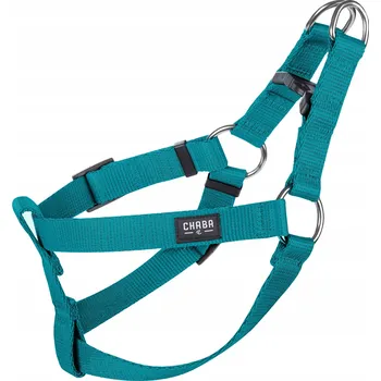 Postroj pro psa CHABA Postroj nastavitelný hladký č. 1 - 40cm, modrá mořská
