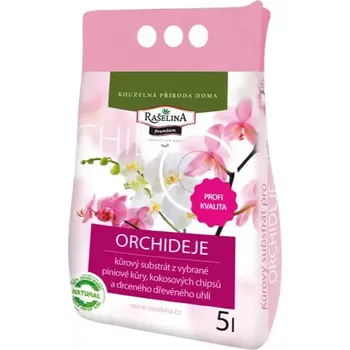 Substrát Rašelina Premium substrát pro orchideje 5 litrů