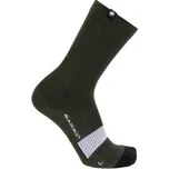 Mammut ALL-MOUNTAIN TARGETED CUSHION MERINO CREW SOCKS dark marsh-white zelená 39-41 EU