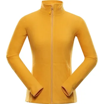 Dámská mikina Dámská fleecová mikina Alpine Pro GARIMA - žlutá / M-Ladies (4XL) - nadměrná velikost