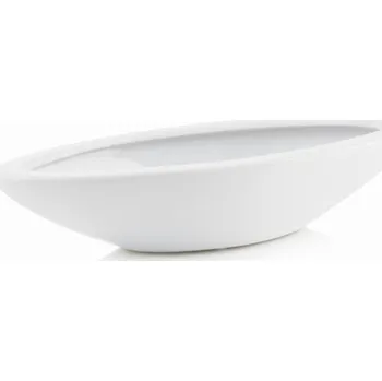 Květináč Bílý keramický Květináč Polnix 20 cm x 8 x 6 cm