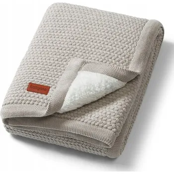 Dětská deka Bavlněná deka s výplní šedá Babyono 1658