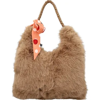 Kabelka JUNI DÁMSKÁ KABELKA DM255 CAM HNĚDÁ Barva: HNĚDÁ, Velikost: UNI