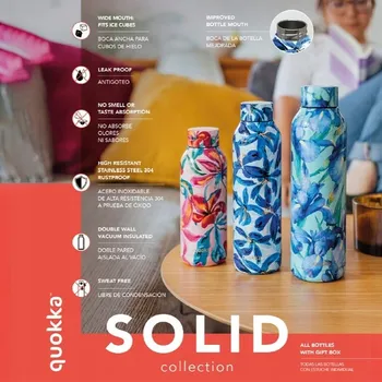 Termoska Quokka Solid - Termoska z nerezové oceli 510 ml (Sun Garden)