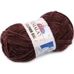 Pletací žinylková příze Dolphin Baby 100 g Balení: 1 ks, Varianta: 34 (80336) hnědá kávová - 8697681172243