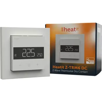 Termostat HEATIT Z-TRM6 DC - Bílý (RAL 9003)