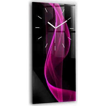 Hodiny Nástěnné hodiny Wallfluent růžové 30 cm