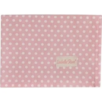 Utěrka Pěkná růžová utěrka s puntíky 50 × 70 cm