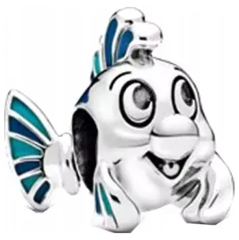 Přívěsek Charms pes ze stříbra stříbrný přívěsek rybka Florek beads stříbro 925