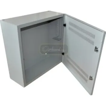 Rozvaděč OCRACK 19" OCC rozvaděč nástěnný 4/2U 200mm 2 zámky, SOHO