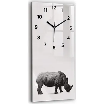 Hodiny Nástěnné hodiny Wallfluent černé 30 cm