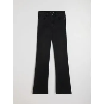 Sinsay - Džíny do zvonu se středním pasem - černá - 949GY-99J - 949GY-99J-36