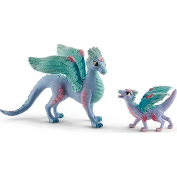 Figurka Figurky Schleich Květinový drak s mládětem 70592