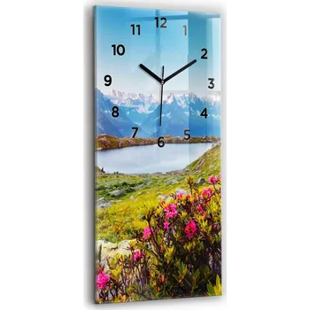 Hodiny Nástěnné hodiny Wallfluent zelené 30 cm