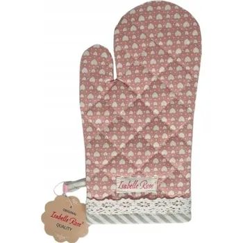 Chňapka Růžová chňapka se srdíčky LOVE