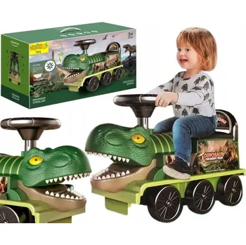 Odrážedlo VELKÉ ODRÁŽEDLO CHODÍCÍ DINOSAURUS S EFEKTY 2204