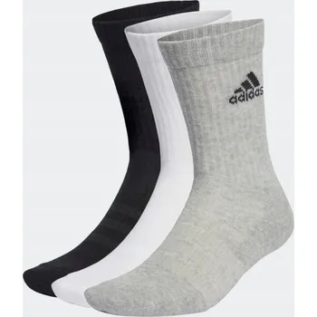 Pánské ponožky R.M (40-42) ADIDAS CUSHIONED CREW SOCKS 3 PÁRY Polstrované sportovní ponožky ponožky vysoké (3 páry)