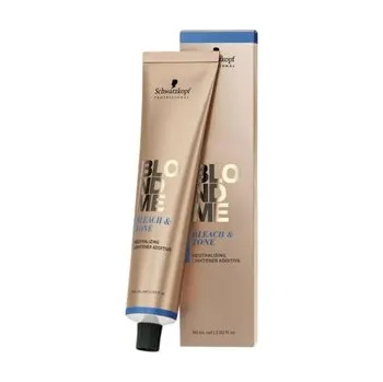 Make-up Schwarzkopf Professional BlondME Bleach & Tone Neutralizing Lightener Additive neutralizační zesvětlovací přísada pro bělení a tónování 60 ml, Matt Additive