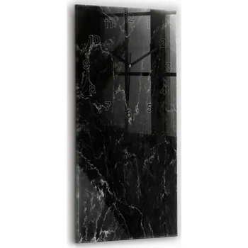 Hodiny Nástěnné hodiny Wallfluent černé 30 cm