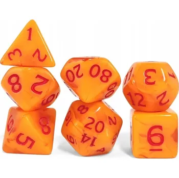 Příslušenství k deskovým hrám MAC AND CHEESE SADA 7 KOSTEK RPG