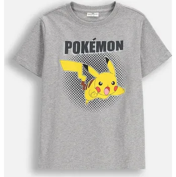 Chlapecké tričko Dětské bavlněné tričko Coccodrillo ZC5143207LBD šedá 09X, vel. 164