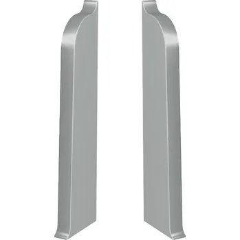 Stavebniny Afirmax Koncovka levá a pravá k liště středně šedá