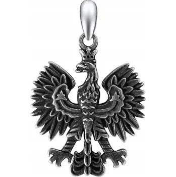 Přívěsek STŘÍBRNÝ PŘÍVĚSEK PÁNSKÝ PŘÍVĚSEK OREL STŘÍBRO O RYZOSTI 925