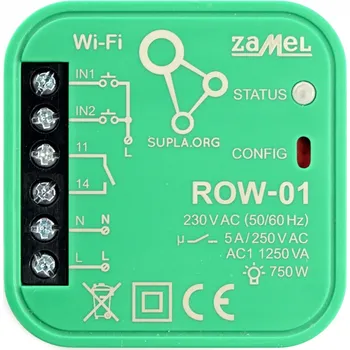 IP kamera 1-kanálový Wi-Fi ovladač do instalační krabice SUPLA ROW-01 Zamel