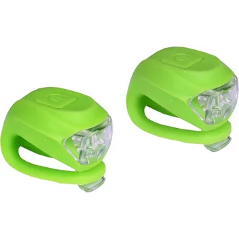 Cyklosvítilna světla-sada PROFIL 267F-2B zelená