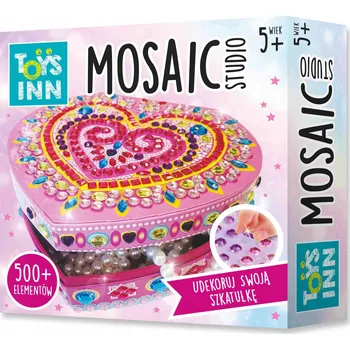 Obraz Šperkovnice mozaika Srdce Stnux