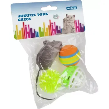Hračka pro kočku Mix hraček pro kočky 4 ks