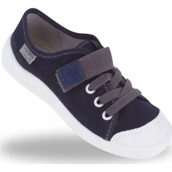 Chlapecká obuv Befado dětské papuče na suchý zip modré, velikost 32