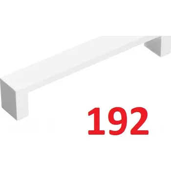 Nábytkové kování Nábytková úchytka GAMET bílá matná UA59-192-L40