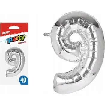 Balónek Papírové talíře MFP Balónky fóliové 9" 40cm