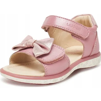 Dívčí sandály Lasocki Dětské sandály s mašlí CI12-2854-02B růžové, velikost 25