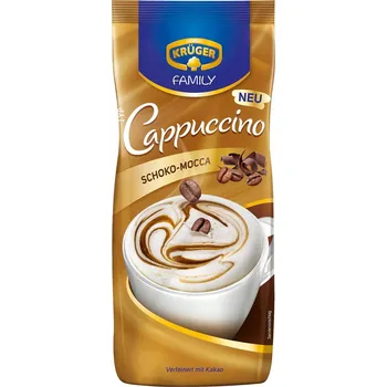Káva KRUGER Family Cappuccino Schoko Mocca instantní káva 500 g