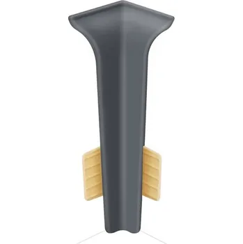 soklová lišta Afirmax Kout k liště tmavě šedá