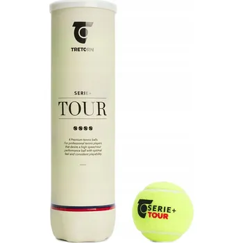 Tenis Tenisové míčky Tretorn Serie+ Tour 4 ks