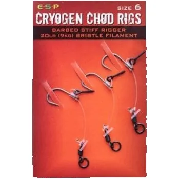 Rybářský háček Dno, moře, led, splávek, návazec, protihroté Háčky , Drennan Cryogen Chod Rigs 1 ks