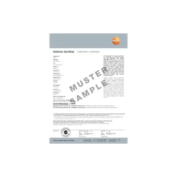 Prvotní ISO kalibrace teploty