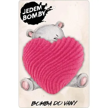 Koupelová kosmetika Šumivá bomba do koupele 95 g - srdce