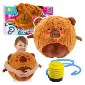 Dětské hřiště Piłka do skakania Kapibara brązowa + pompka 50cm