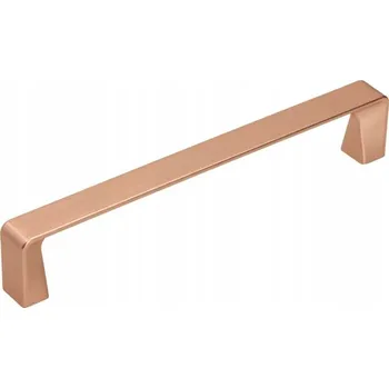 Nábytková úchytka UU52, měděná kartáčovaná, rozteč 160 mm